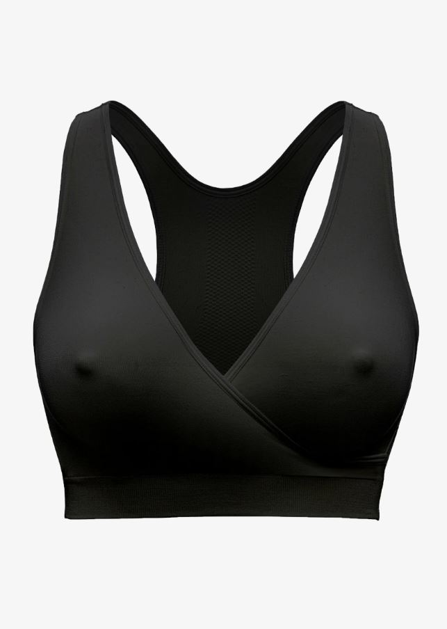 babymarkt Keep Cool Atmungsaktives Schlaf-Bustier für Schwangerschaft und Stillzeit schwarz