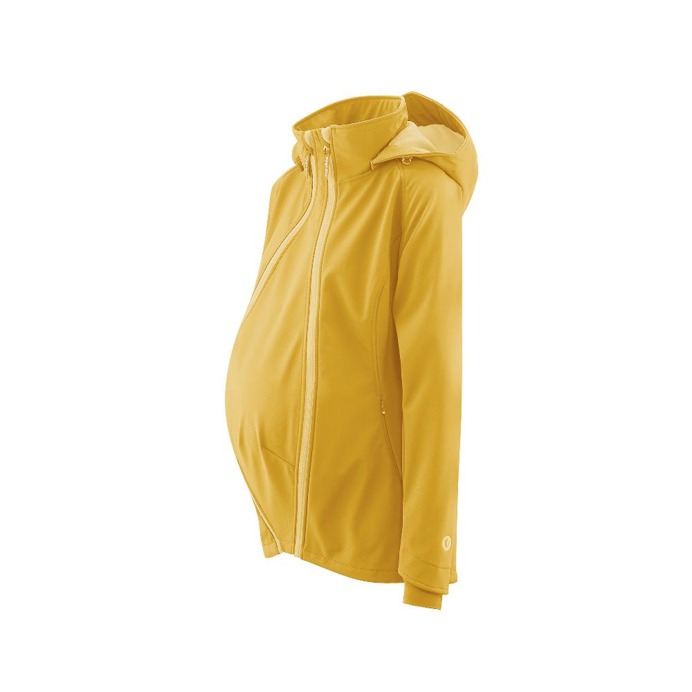 babymarkt Softshell-Tragejacke Allrounder senfgelb Sonderangebot der Fabrik
