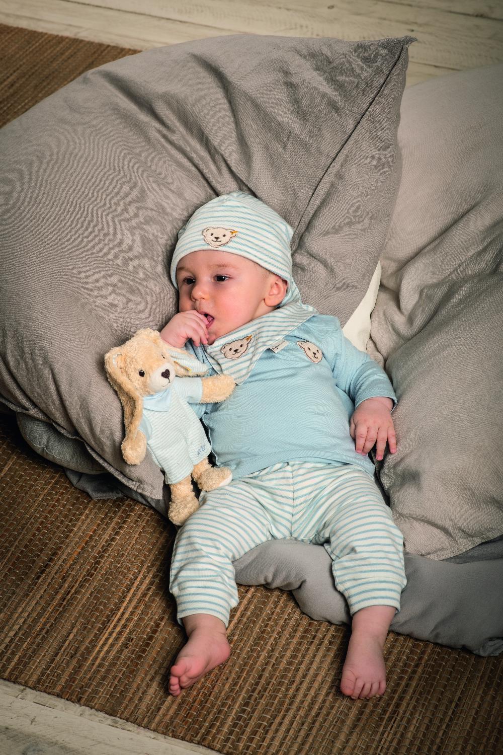 babymarkt Mütze GOTS celestail blue Speichern exportieren