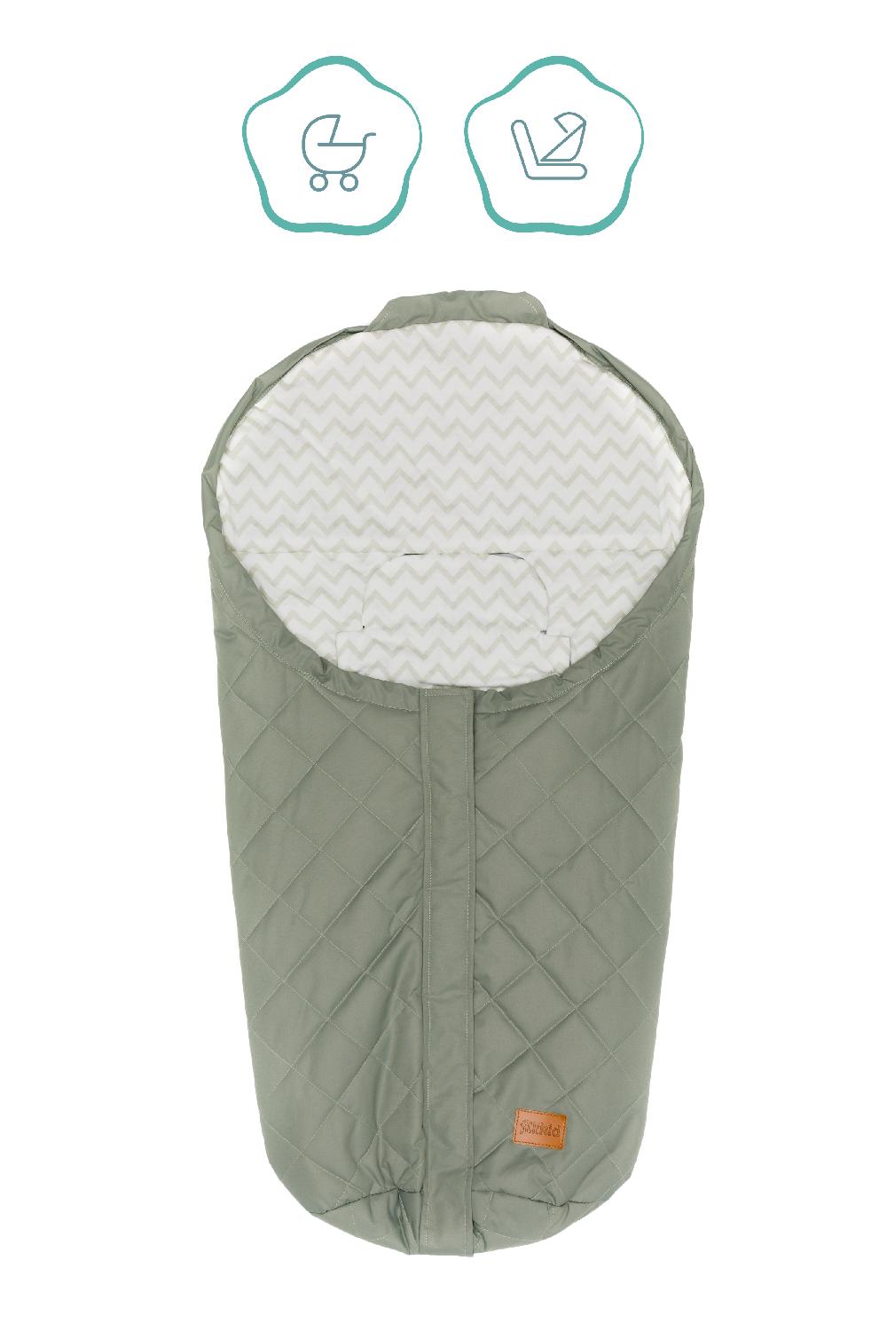 babymarkt Sommerfußsack Light Small Gruppe 0 Salbei Räumungsverkauf
