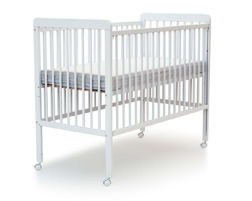 babymarkt Babybett ESSENTIAL mit Schiebegitter 60 x 120 cm weiß Kostenloser Versand international
