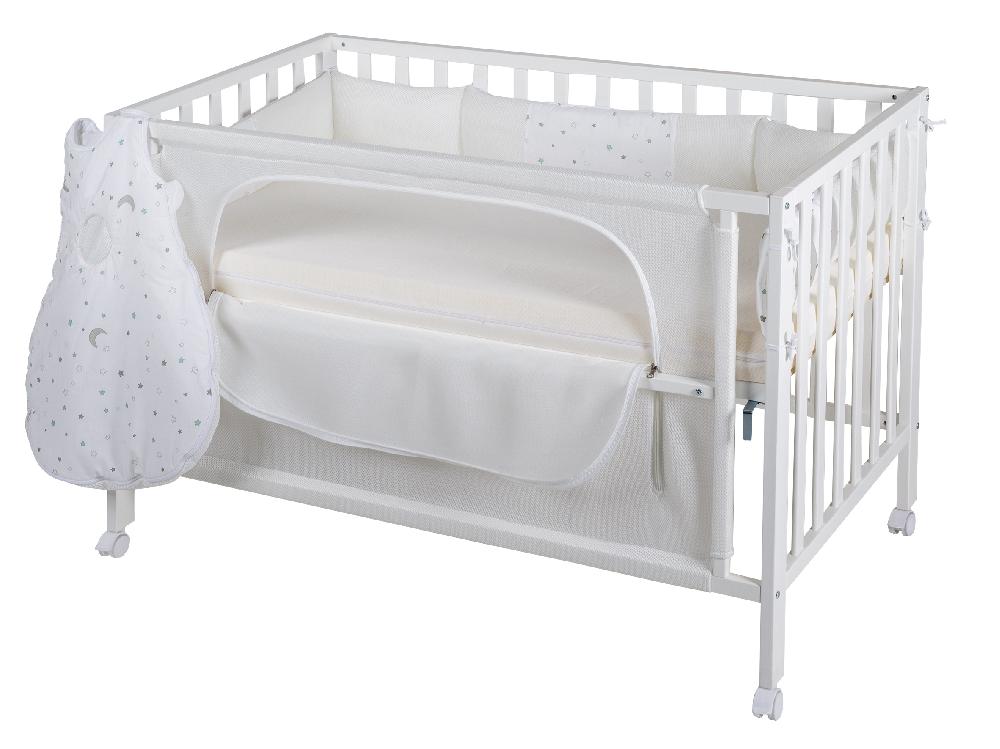 babymarkt Room Bed safe asleep Sternenzauber weiß Limitierter Zeitrabatt