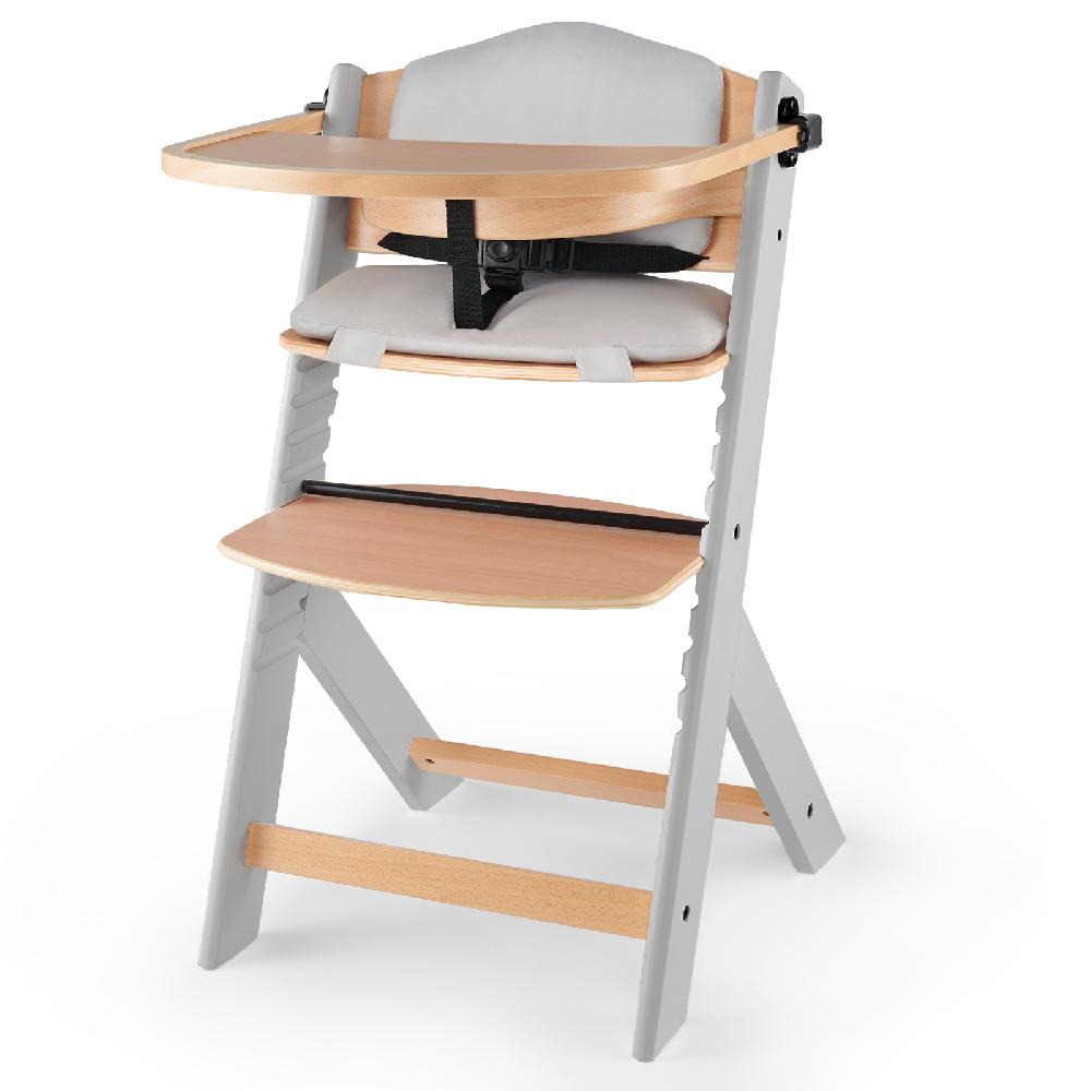 babymarkt Hochstuhl ENOCK grey mit Kissen