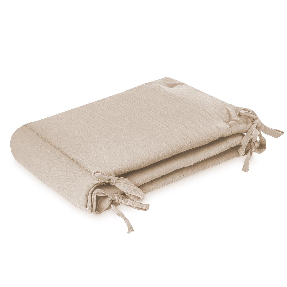 babymarkt Nestchen Musselin sand