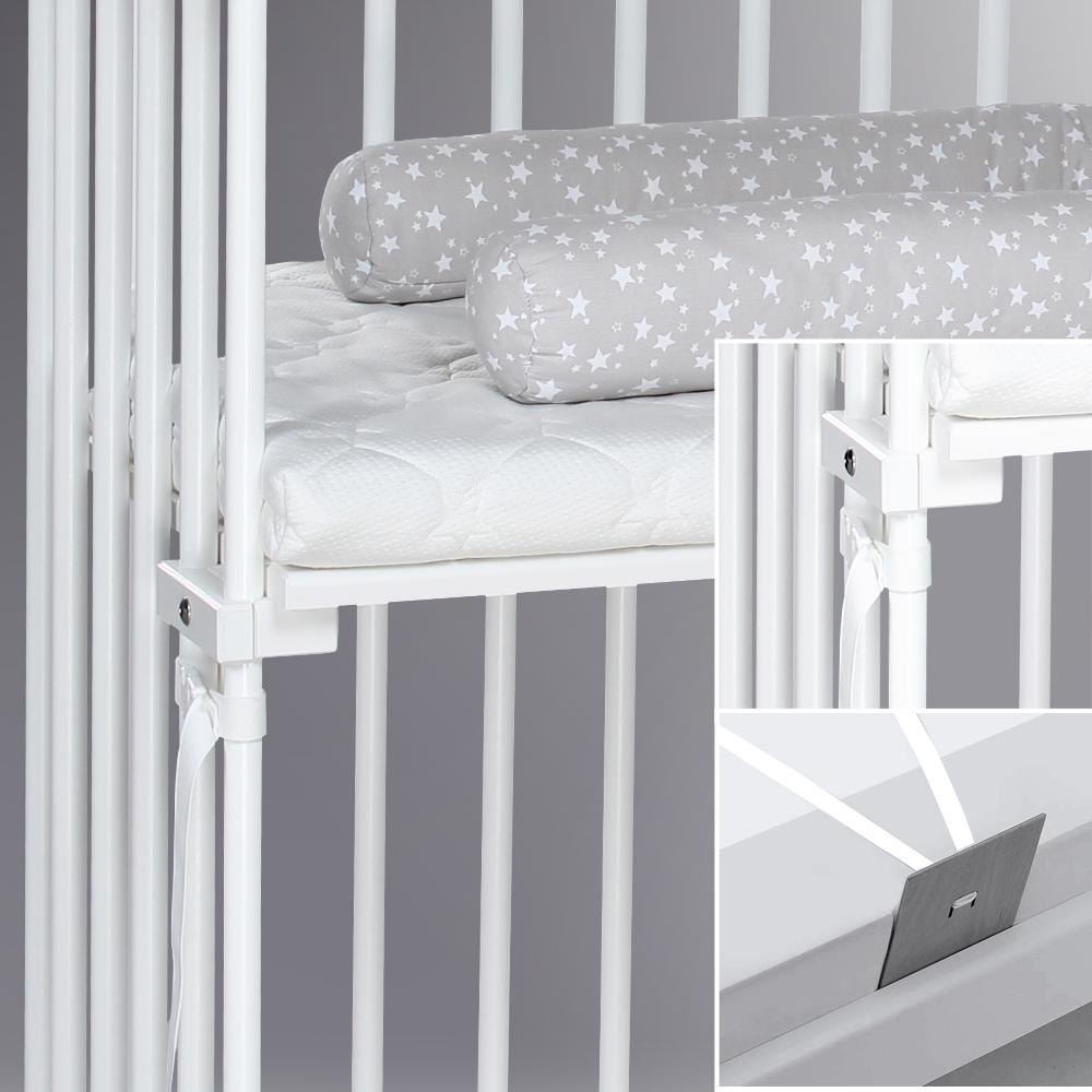 babymarkt Beistellbett Boxspring XXL weiß Letzte 3 Tage