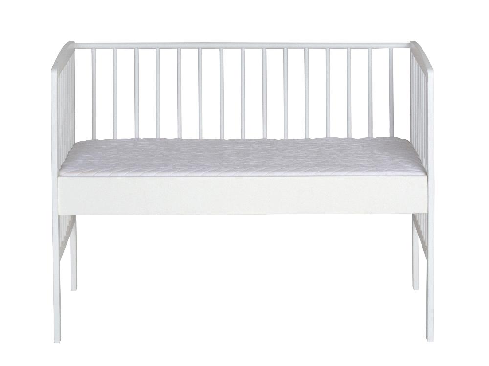 babymarkt Beistellbett Micky Plus weiß lackiert Letzter Tag
