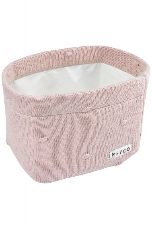 babymarkt Wickeltischkörbchen klein Knots Soft Pink