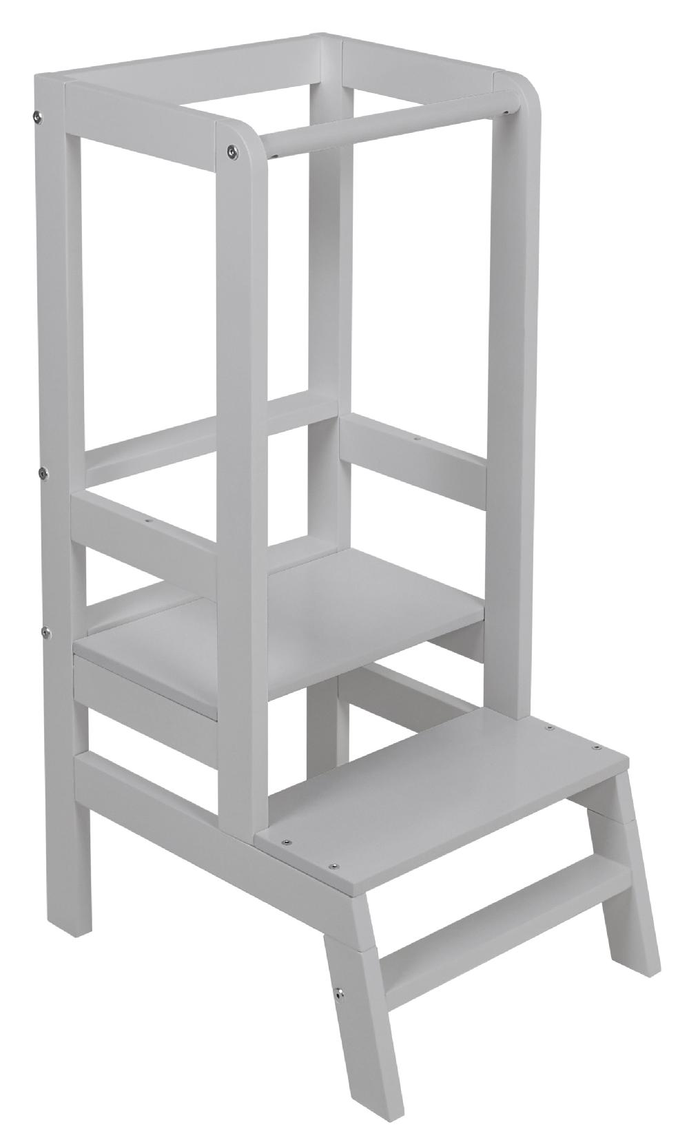 babymarkt Kids Lernturm Step grau Sonderangebot der Fabrik