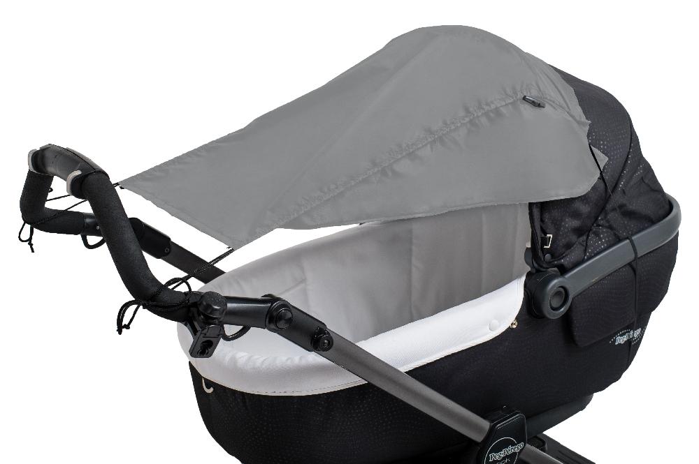 babymarkt Sonnensegel Classic mit Seitenschutz hellgrau Kostenloser Versand international