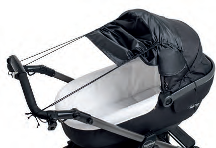 babymarkt Sonnensegel Classic mit Seitenschutz hellgrau Kostenloser Versand international