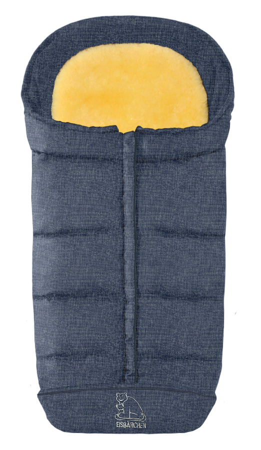 babymarkt Fußsack Komfort 2-in-1 blau-meliert Rabatte dieses Monats