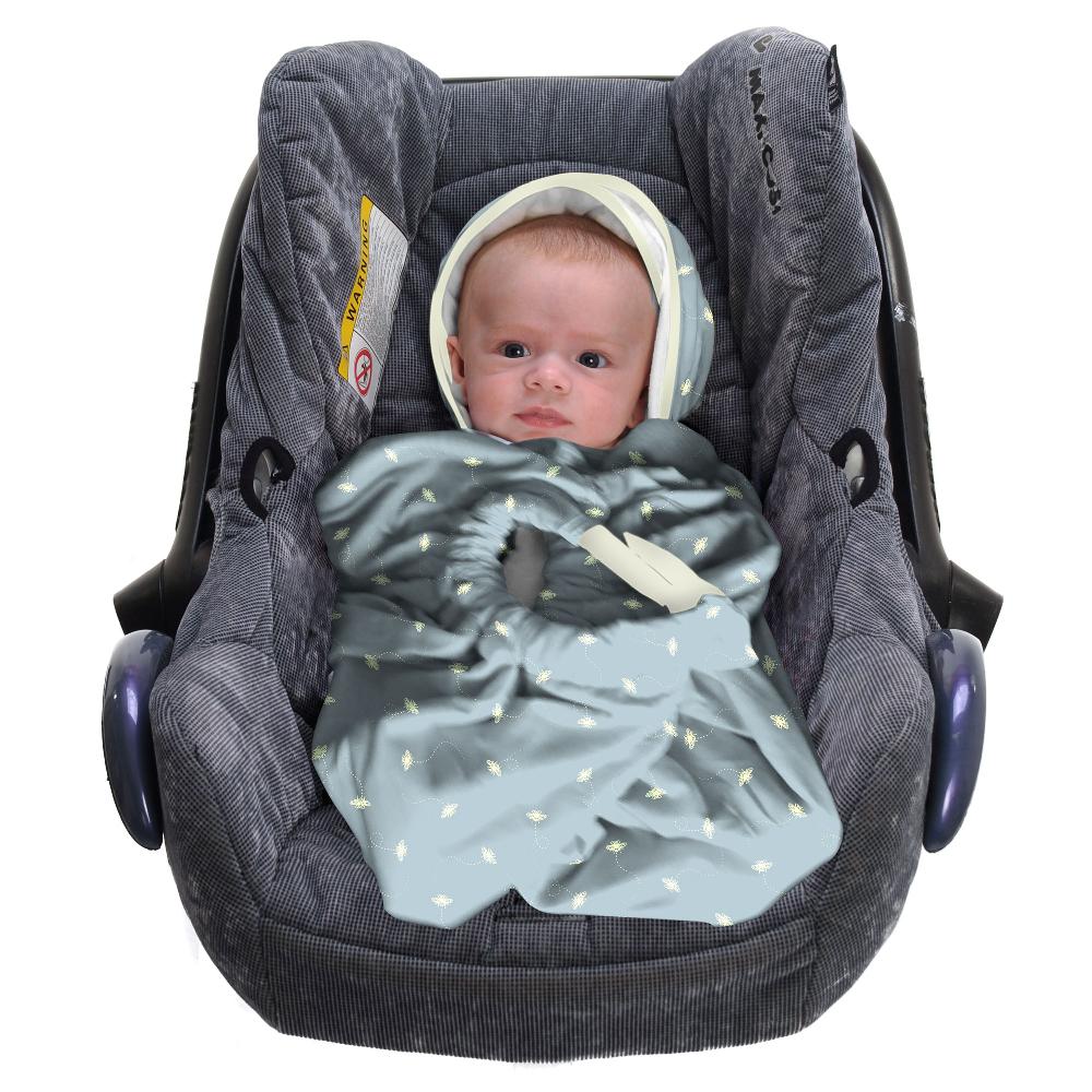 babymarkt Tragehilfe mint honey bee - Organic cotton Preisnachlass