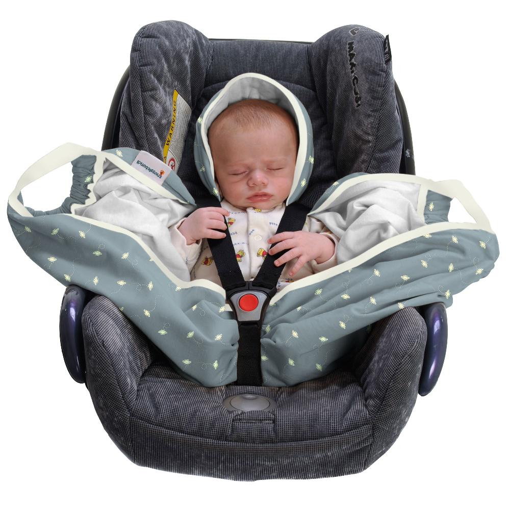 babymarkt Tragehilfe mint honey bee - Organic cotton Preisnachlass