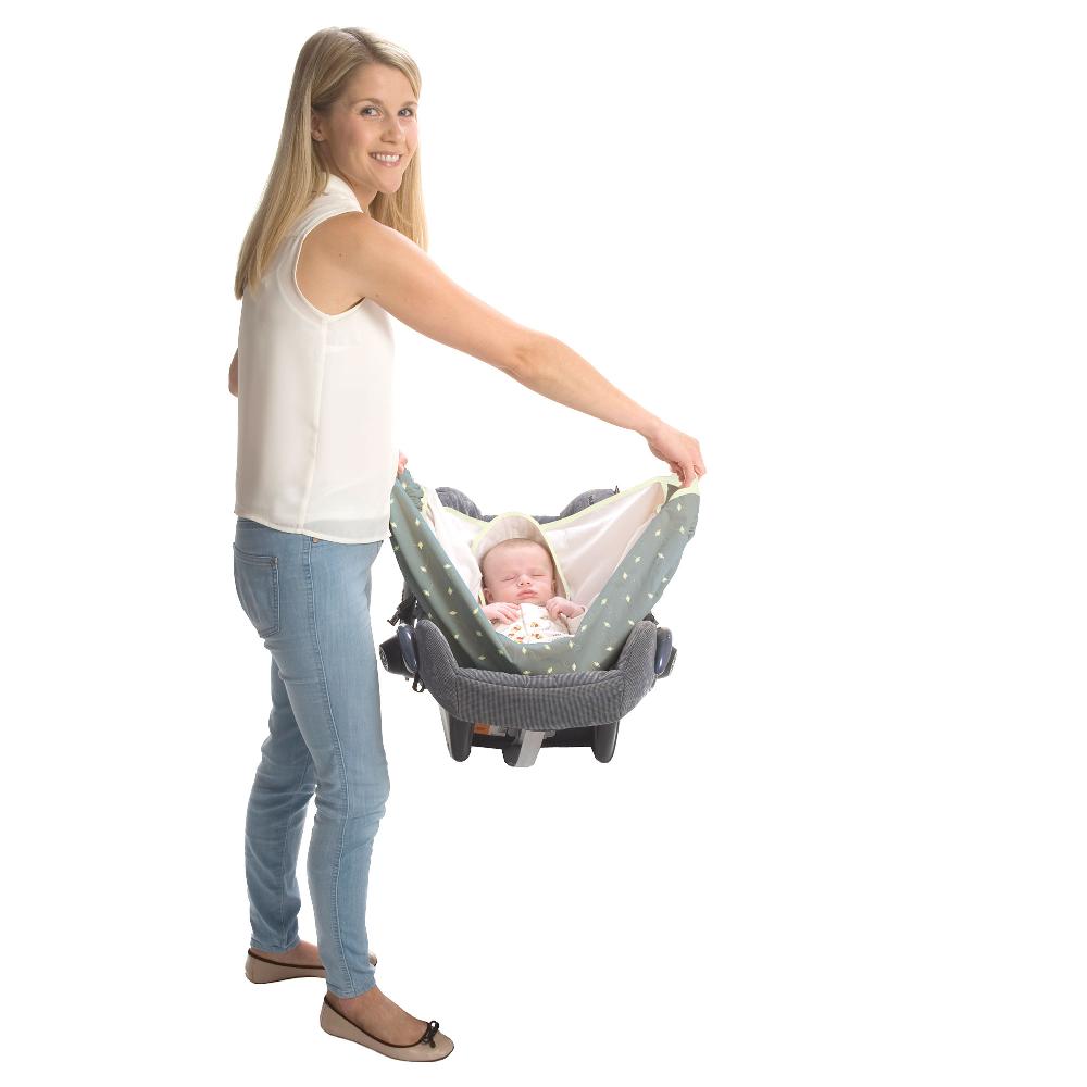 babymarkt Tragehilfe mint honey bee - Organic cotton Preisnachlass
