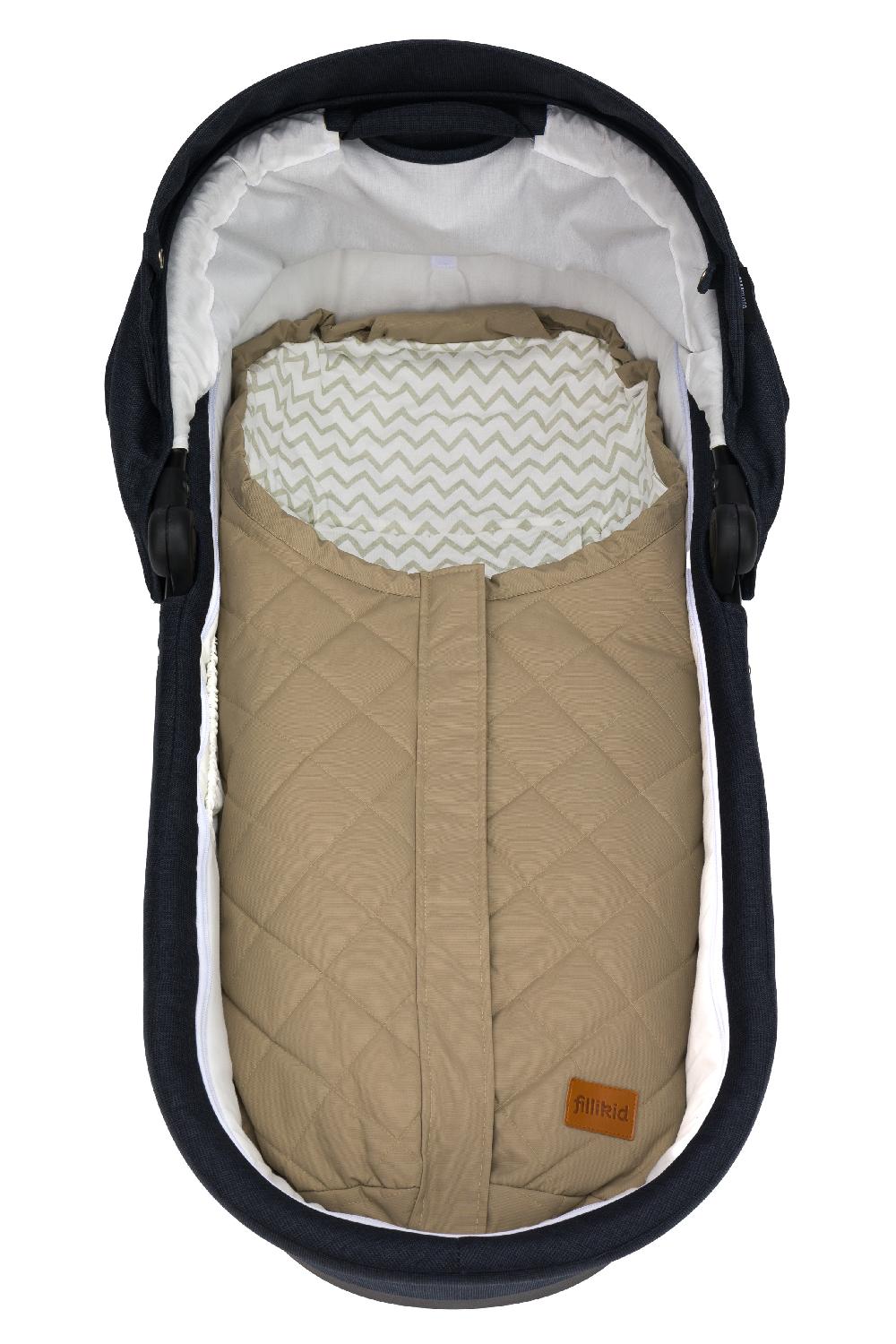 babymarkt Sommerfußsack Light Small Gr. 0 80x40 cm taupe Jubiläumsangebot