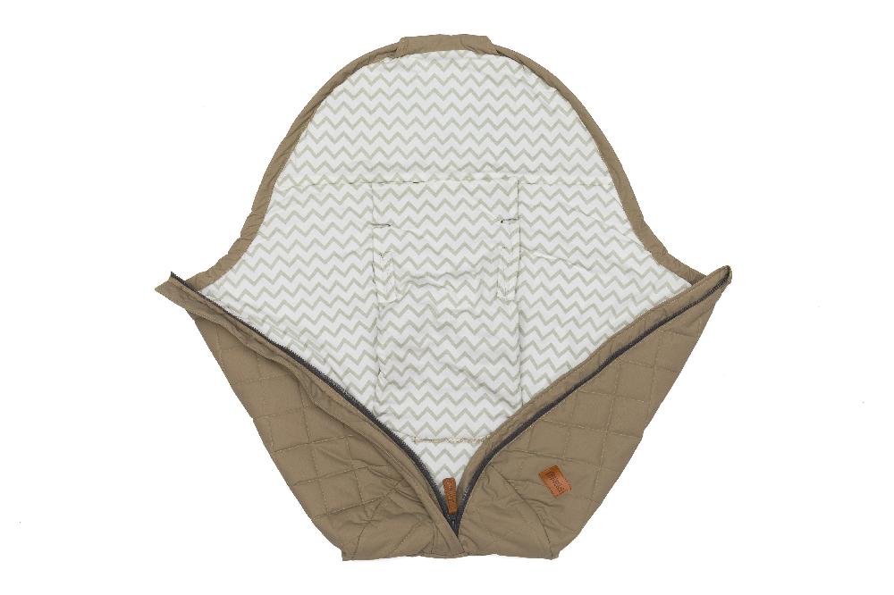 babymarkt Sommerfußsack Light Small Gr. 0 80x40 cm taupe Jubiläumsangebot