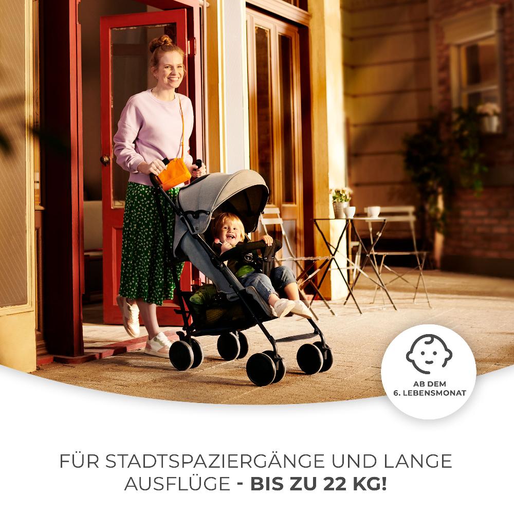 babymarkt Buggy SIESTA Rosa Top Angebot