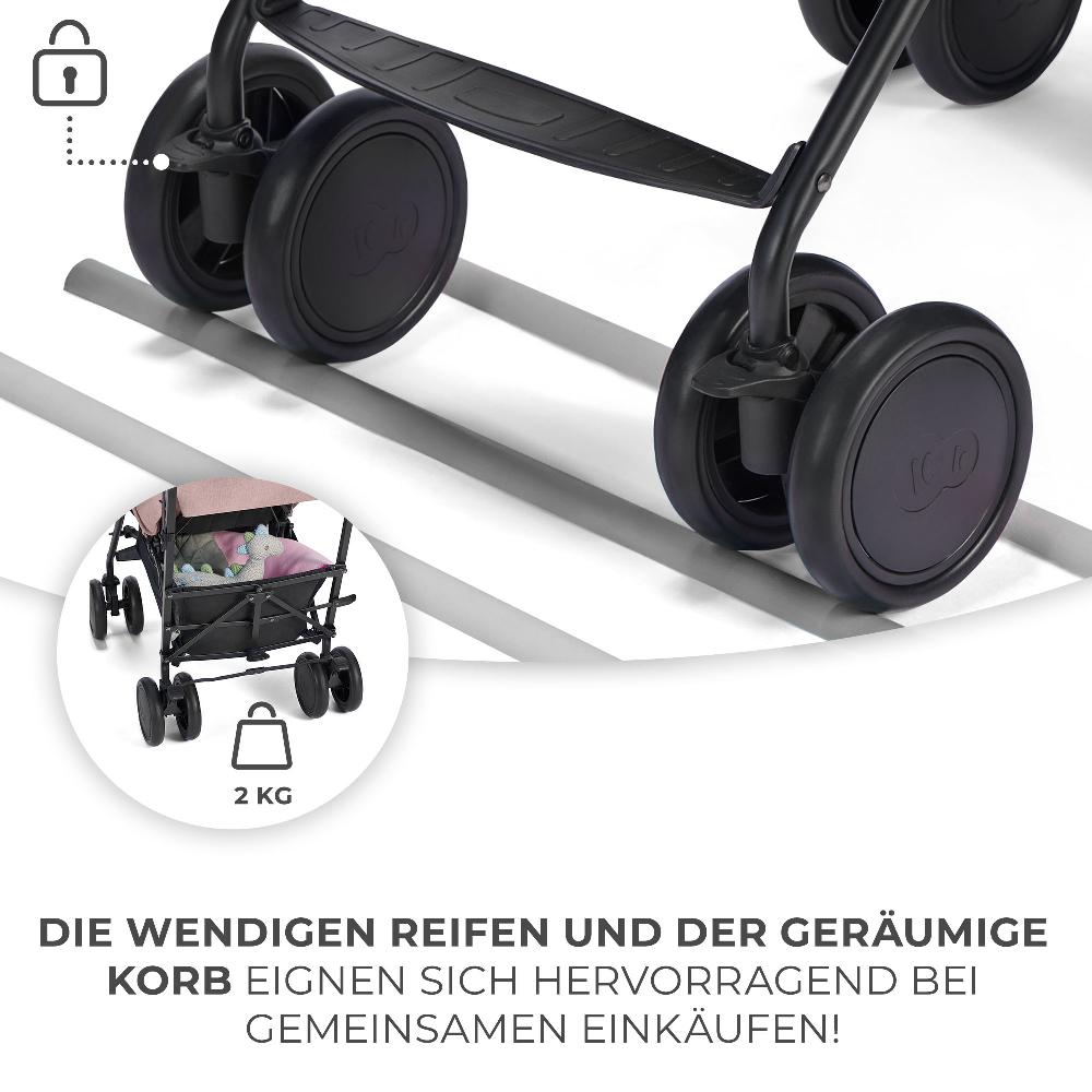 babymarkt Buggy SIESTA Rosa Top Angebot