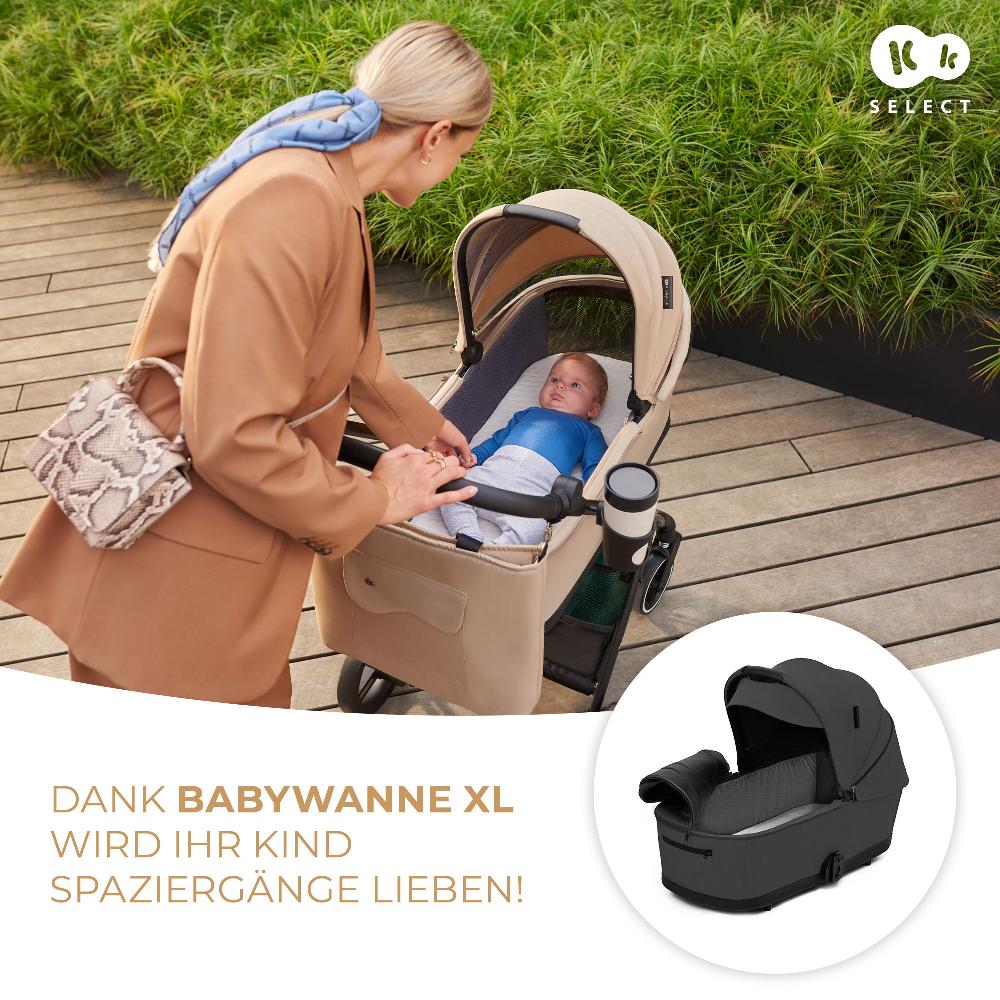 babymarkt Kinderwagen YOXI 2in1 Moonlight Grey Neueste Mode