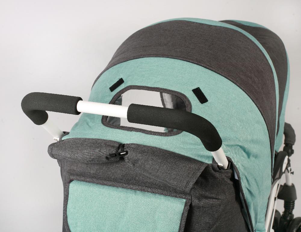 babymarkt Geschwisterwagen DUO Melange mint Zeitlich begrenztes Angebot