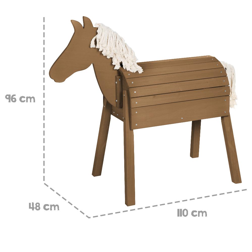 babymarkt Holzpferd Outdoor teakholz Zeitbegrenzte Promotion