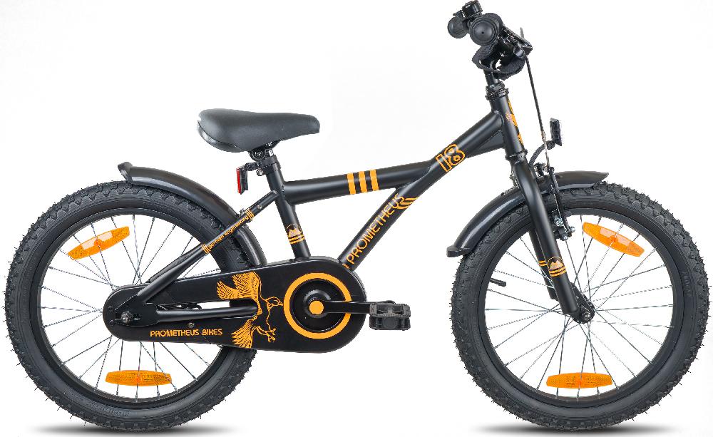 babymarkt Kinderfahrrad 18" schwarz matt-orange 50% Rabatt mit kostenlosem Versand