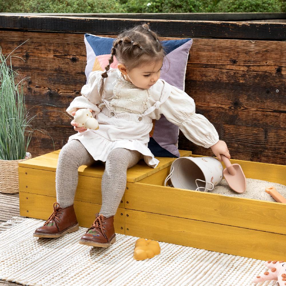 babymarkt Sandkasten Space Saver ocker Fabrikladen