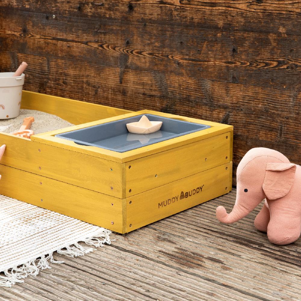 babymarkt Sandkasten Space Saver ocker Fabrikladen