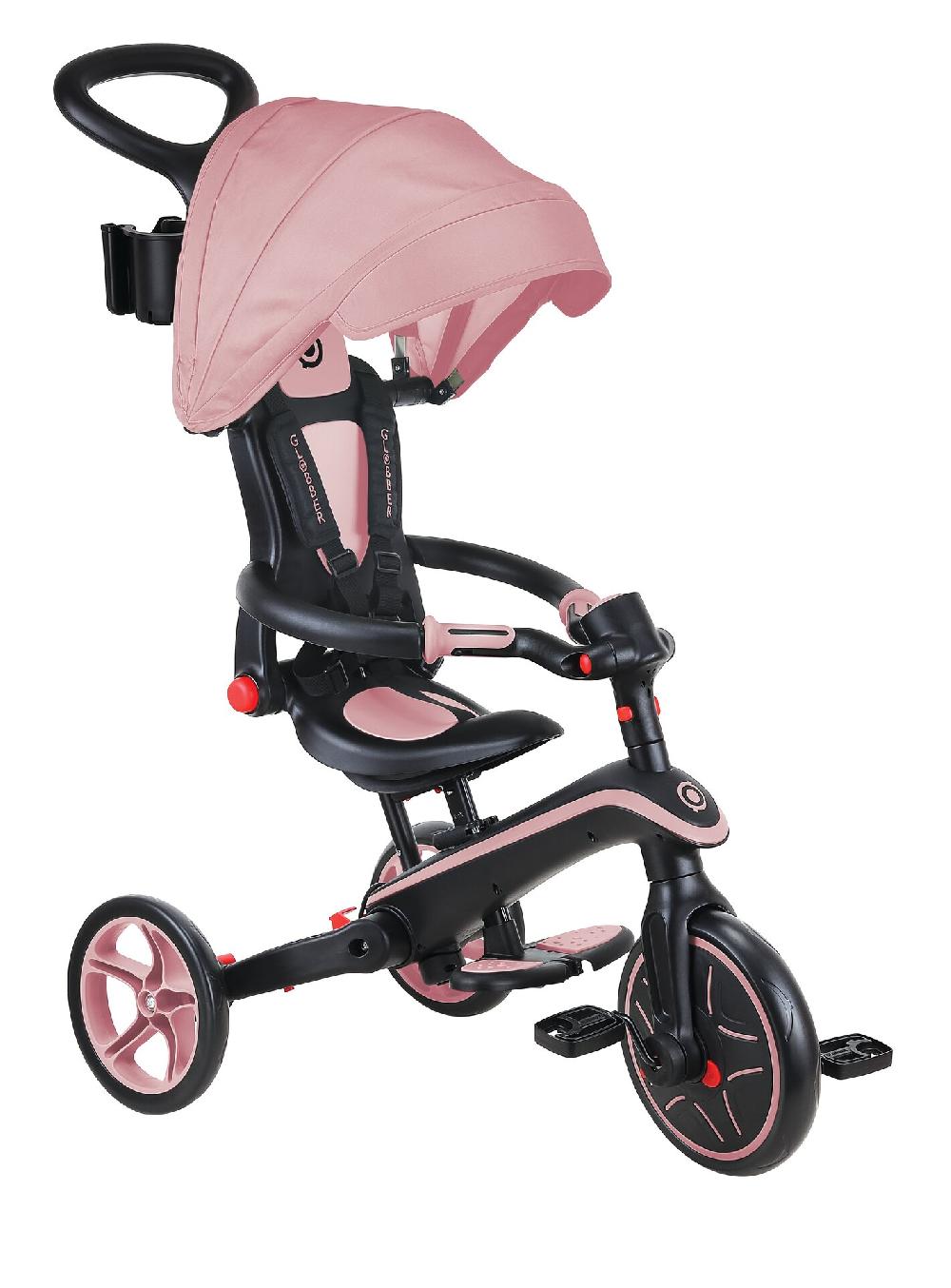 babymarkt Dreirad EXPLORER TRIKE FOLDABLE 4in1 pink