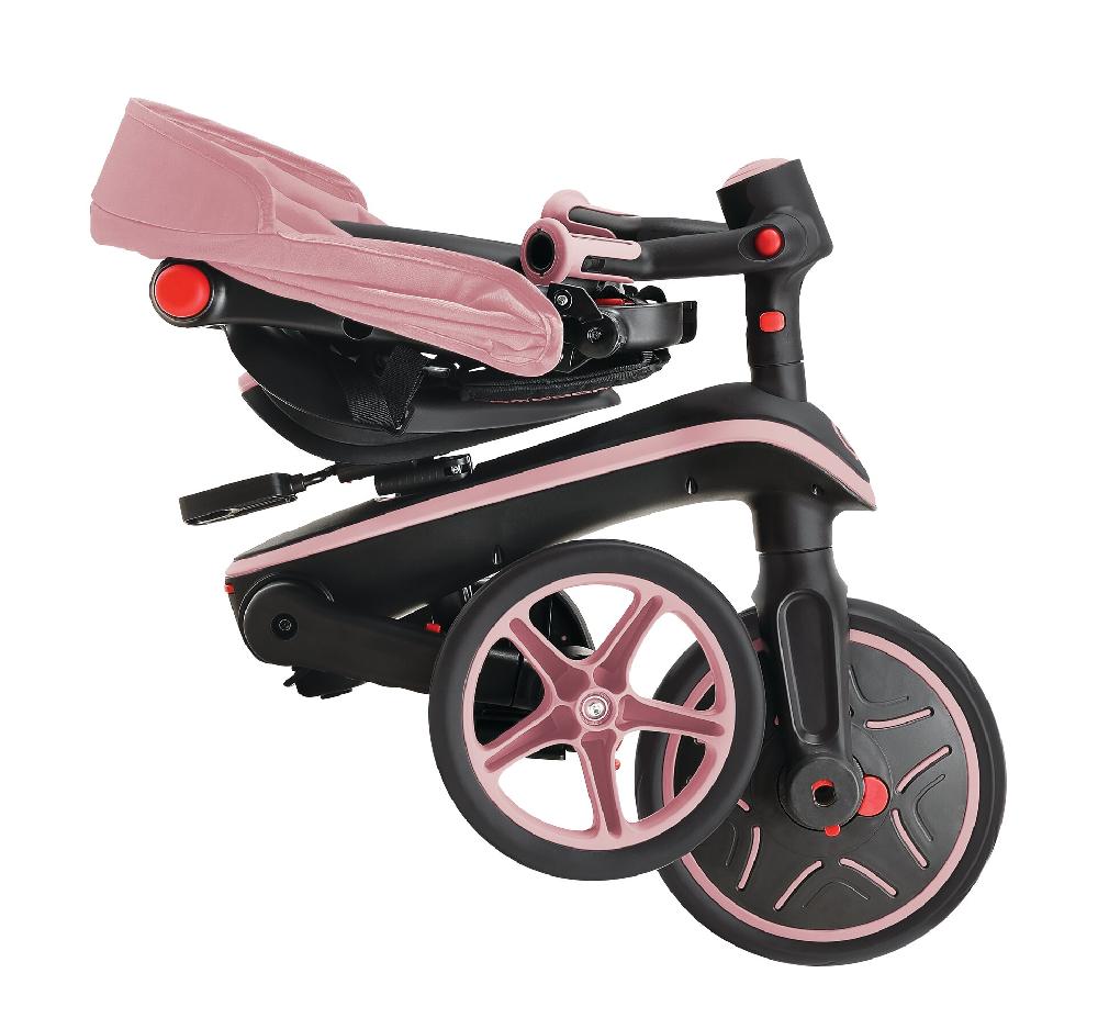 babymarkt Dreirad EXPLORER TRIKE FOLDABLE 4in1 pink Schlussverkauf