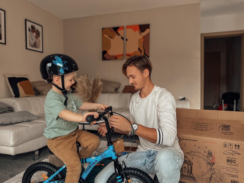 babymarkt Kinderfahrrad 12" mit Stützräder blau-schwarz Meist gekauft