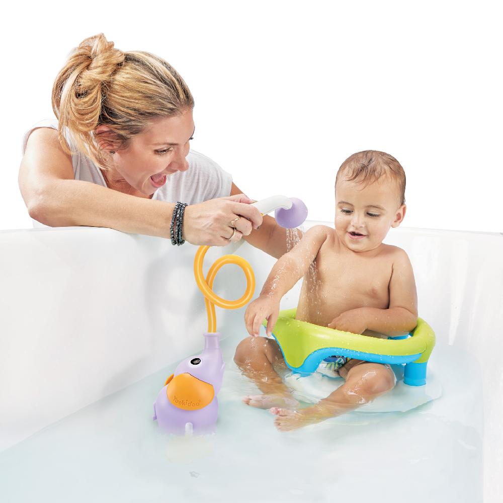 babymarkt Babydusche Elefant lila Günstig kaufen