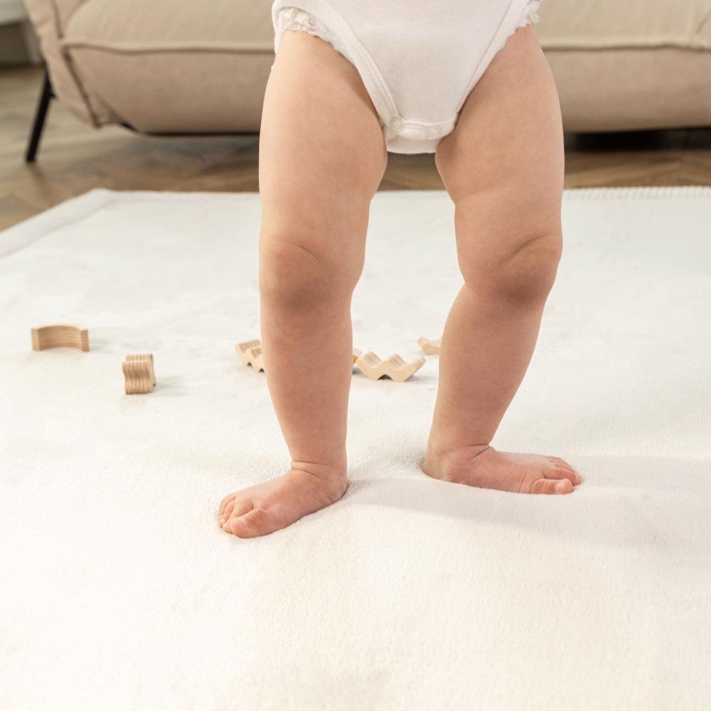babymarkt Samtmatte-Spielmatte für Baby 200 x 150 cm Grau Flash Sale
