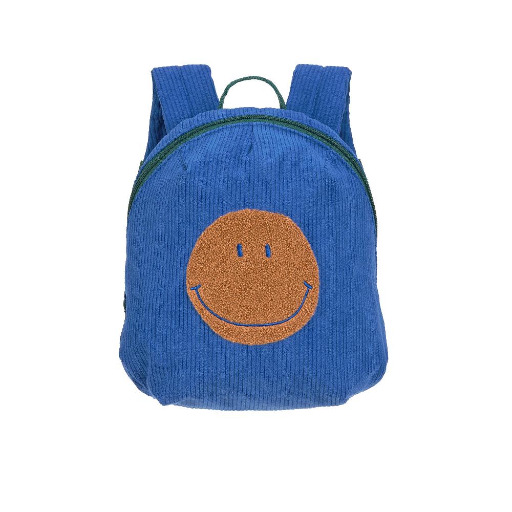 babymarkt Kindergartenrucksack Cord Little Gang - Smile Blau
