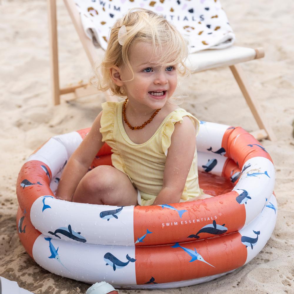 babymarkt Aufblasbarer Pool Red-White Whale 60 cm Heißer Verkauf