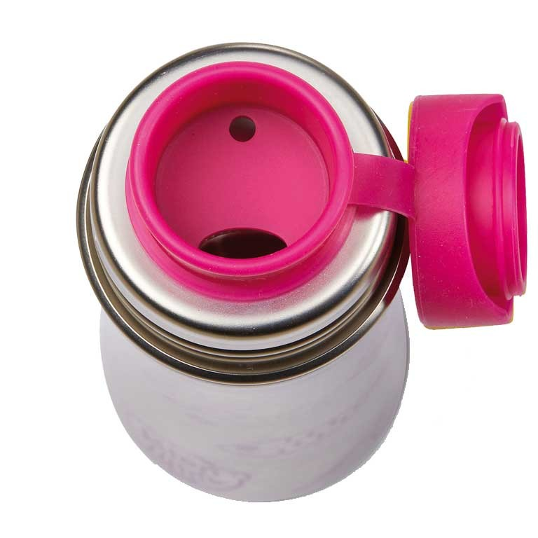 babymarkt Edelstahl Trinkflasche Eule pink Fabrikladen