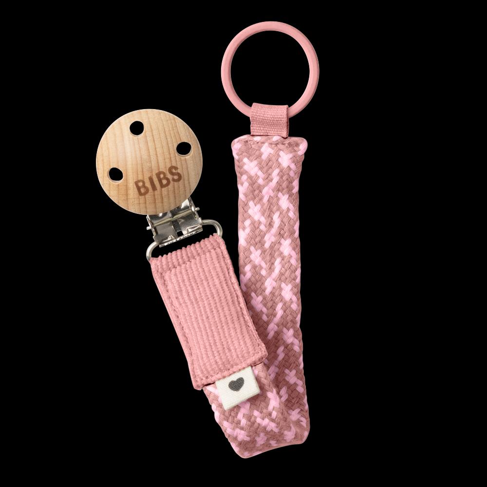 babymarkt Schnullerkette Dusty Pink/Baby Pink