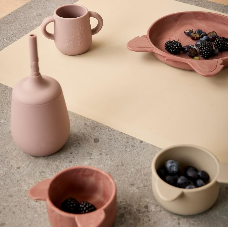 babymarkt Snack-Schüsseln Rosa Koala 2-teilig Cobblestone Top Angebot