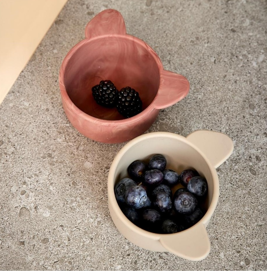 babymarkt Snack-Schüsseln Rosa Koala 2-teilig Cobblestone Top Angebot