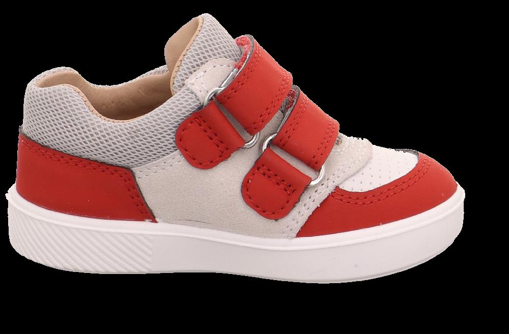 babymarkt Halbschuh Supies rot/weiß (mittel) Sonderangebot der Fabrik