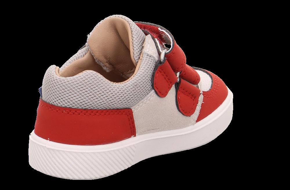babymarkt Halbschuh Supies rot/weiß (mittel) Sonderangebot der Fabrik