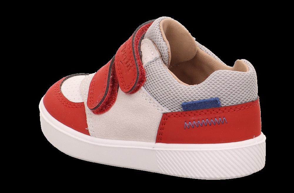 babymarkt Halbschuh Supies rot/weiß (mittel) Sonderangebot der Fabrik