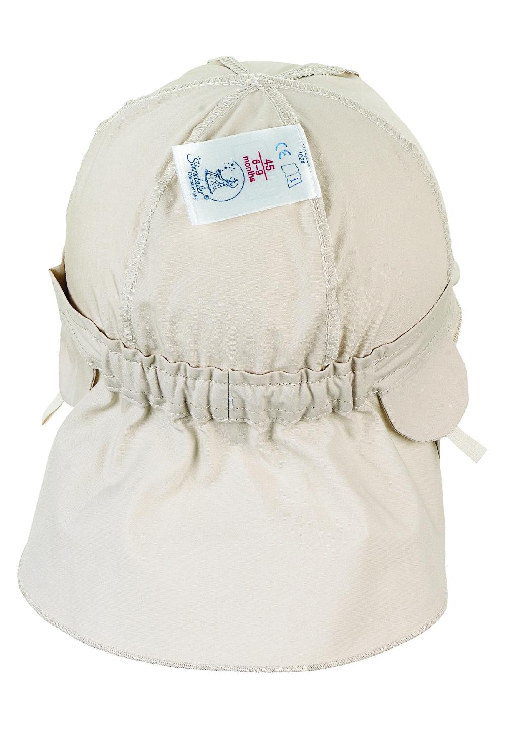 babymarkt Schirmmütze mit Nackenschutz beige 50% Rabatt mit kostenlosem Versand