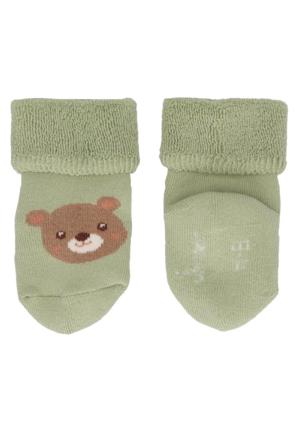 babymarkt Baby-Söckchen 3er-Pack Bär blassgrün Im Verkauf
