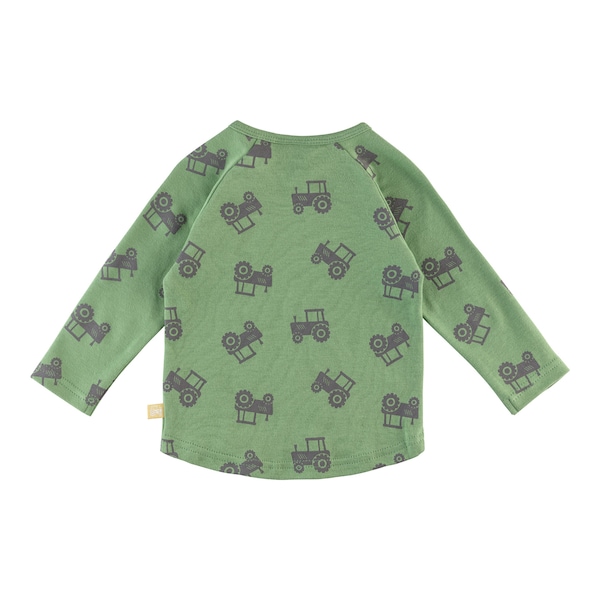 babywalz Bornino - Farm LifeRaglanshirt langarm Traktor grün/grau Meist gekauft