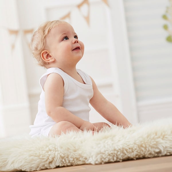 babywalz Bornino - BASICSUnterhemd ohne Arm Limitierter Zeitrabatt