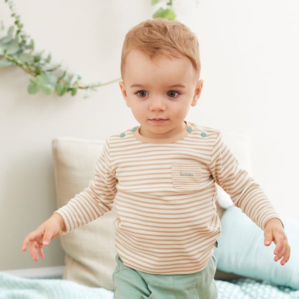 babywalz Bornino - Tiny HousesShirt langarm Ringel Fabrik Onlineshop