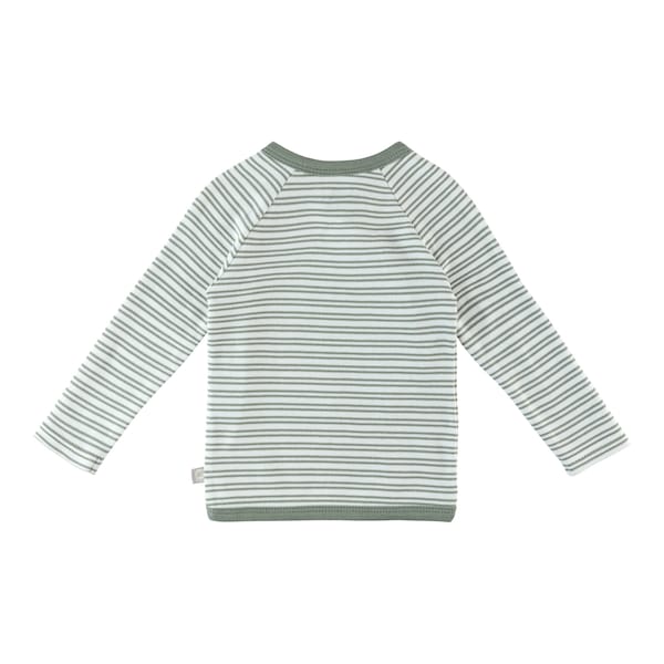 babywalz Bornino - Cute FoxWickelshirt langarm Ringel grün/offwhite Black Friday