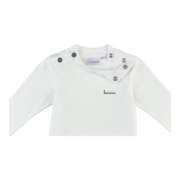 babywalz Bornino - Farm LifeStrampler-Set 2-tlg. mit Shirt Traktor grün/offwhite Cyber Monday
