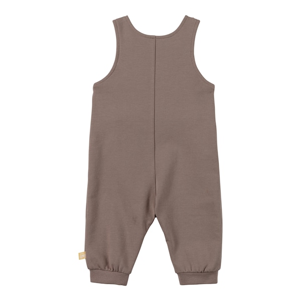 babywalz Bornino - Farm Life2-tlg. Set Latzhose und Shirt Traktor braun/offwhite Weihnachtsangebot